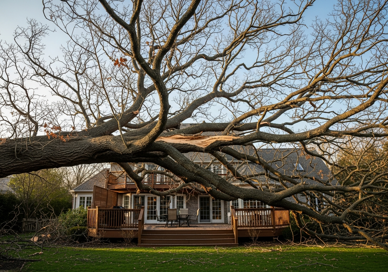 Before tree service in Lake Charles